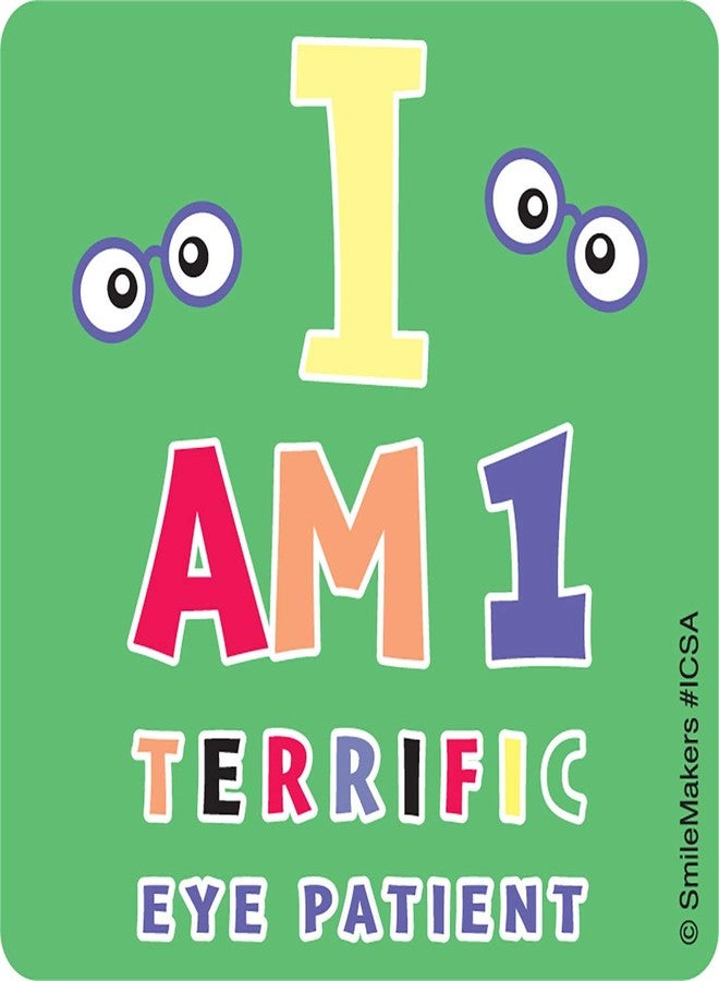 SmileMakers Eye Chart Stickers - Prizes and Giveaways - 100 per Pack - Image 3