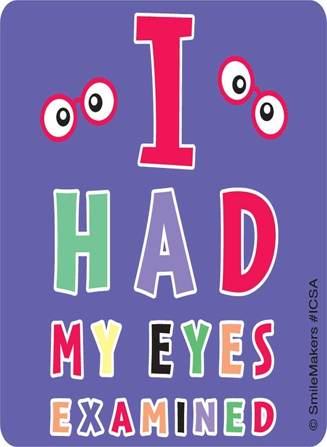 SmileMakers Eye Chart Stickers - Prizes and Giveaways - 100 per Pack - Image 5