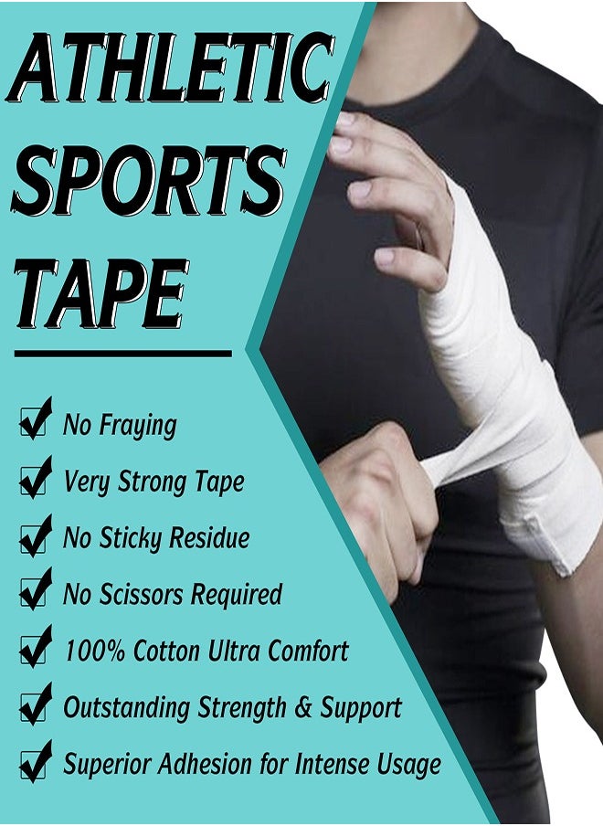 3 Rools Sports Tape Cotton Elastic Muscle Bandage