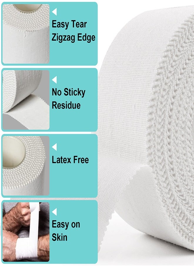 3 Rools Sports Tape Cotton Elastic Muscle Bandage
