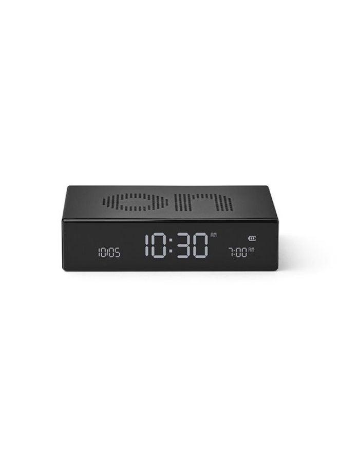 LEXON Flip Premium Reversible Rechargeable Alarm Clock With LCD Screen - Image 1