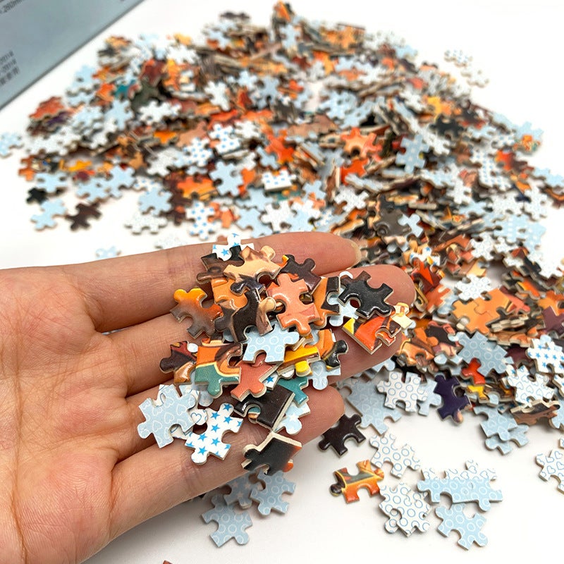 Jigsaw Puzzle 1000 Pieces Toys Adult Mini Decompression Anime Hell Paper Intellectual Puzzle Manufacturer - Image 4