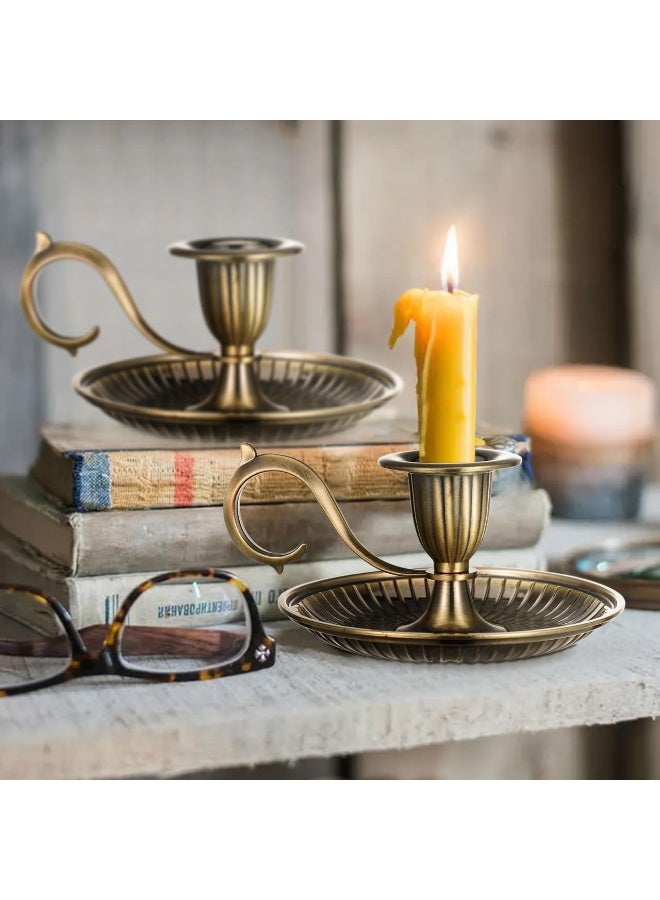 سوفام شمعدان في حزب اليد شمعة خمر حاملي شمعة عصا شمعة مقياس شمعة ذهبية حاملي شمعة انتخابية مقابض ذهبية ريترو ديكور شمعة ملحق زنك سبائك - Image 5