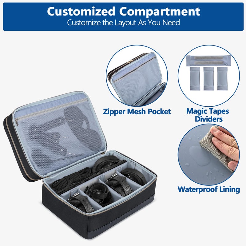 Damero Discreet Bag for Toys, Discreet Lockable Toy Storage Bag, Private Toy Storage Bag Box for Women and Men, Patent Pending - Image 2