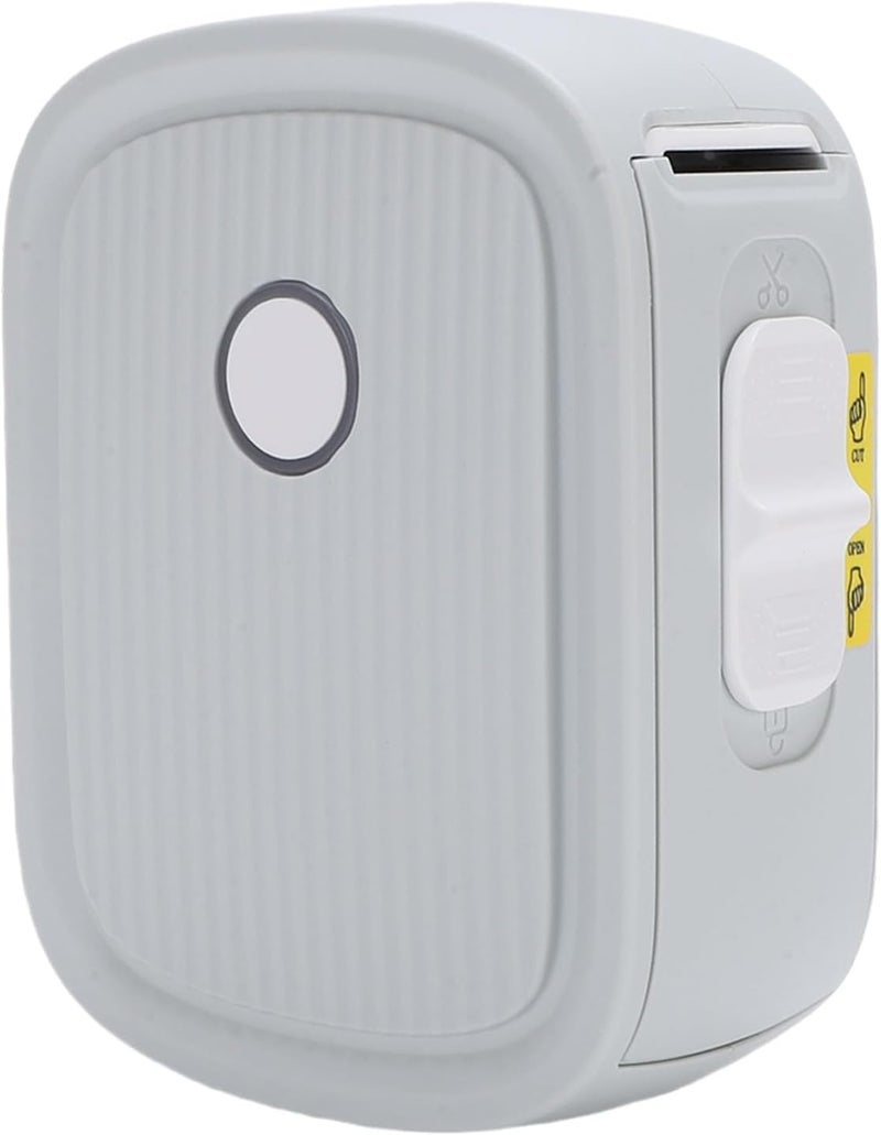 ZJchao Portable Thermal Label Printer Inkless Mini Thermal Printer 203DPI High Resolution Label Maker for Office Home School ABS Material 2500mAh Battery - Image 1