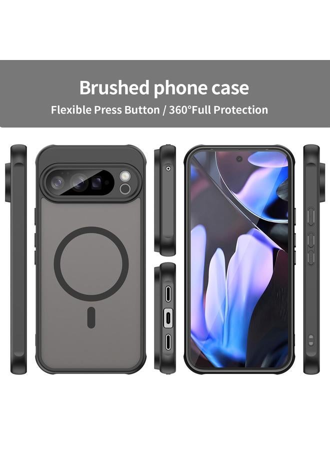 Zaboon Case For Google Pixel 10 Pro XL Fan Dun Series TPU Hybrid PC Frosted Magsafe Phone Case - Image 2