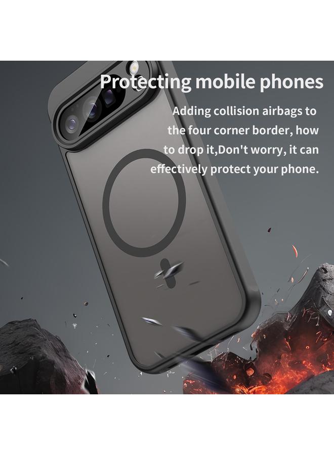 Zaboon Case For Google Pixel 10 Pro XL Fan Dun Series TPU Hybrid PC Frosted Magsafe Phone Case - Image 4