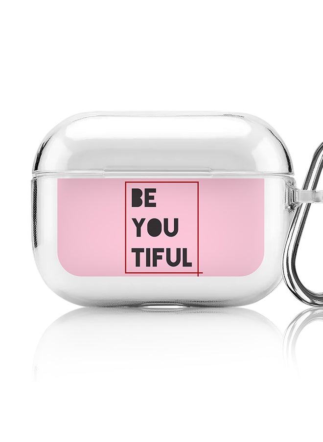 Stylizedd Classic Clear printed Case for Apple AirPods Pro 2nd Generation Thin Transparent Cover [Designed for Apple AirPods Pro 2nd Generation] - Beyoutiful  - Image 1