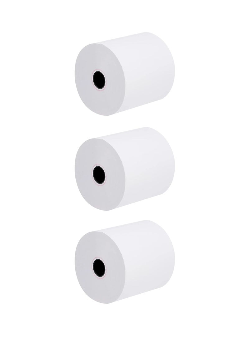 Terabyte Thermal Paper Pos Receipt 80x80mm Per Pkt 3 Rolls  - Image 1