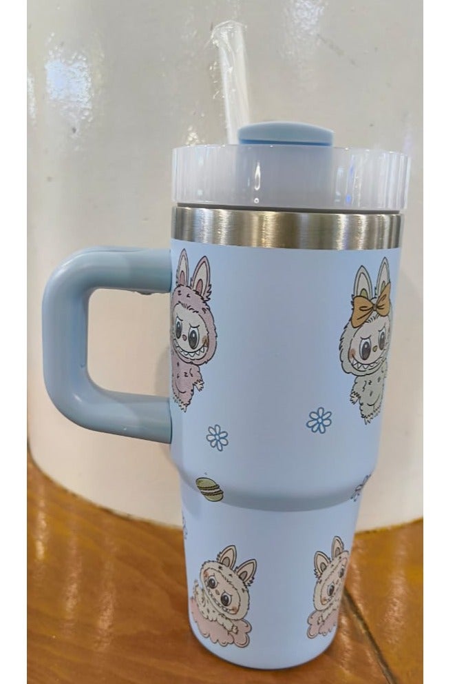 Stanley Labubu Limited Edition H2.0 Flow State Insulated Cup 14 OZ - Image 2