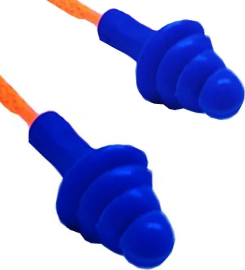 Vento 4 Pieces 26 Db Earplugs Pine Type Plug with Washable Rope Box