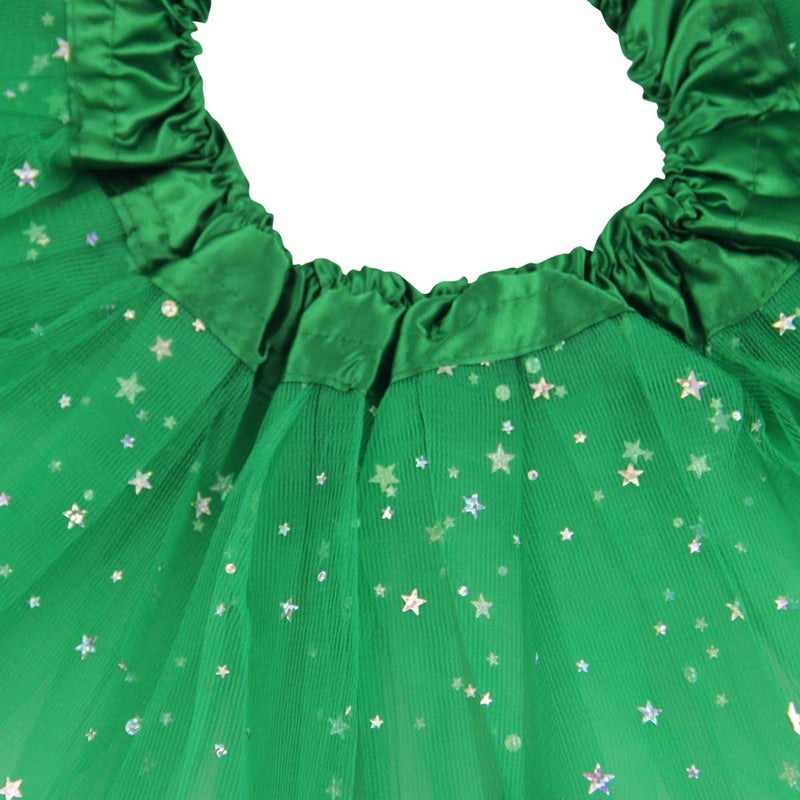 Jastore Girls Layered Stars Sequins Tutu Skirt Princess Ballet Dance Dress for 2-8 Years - Image 3