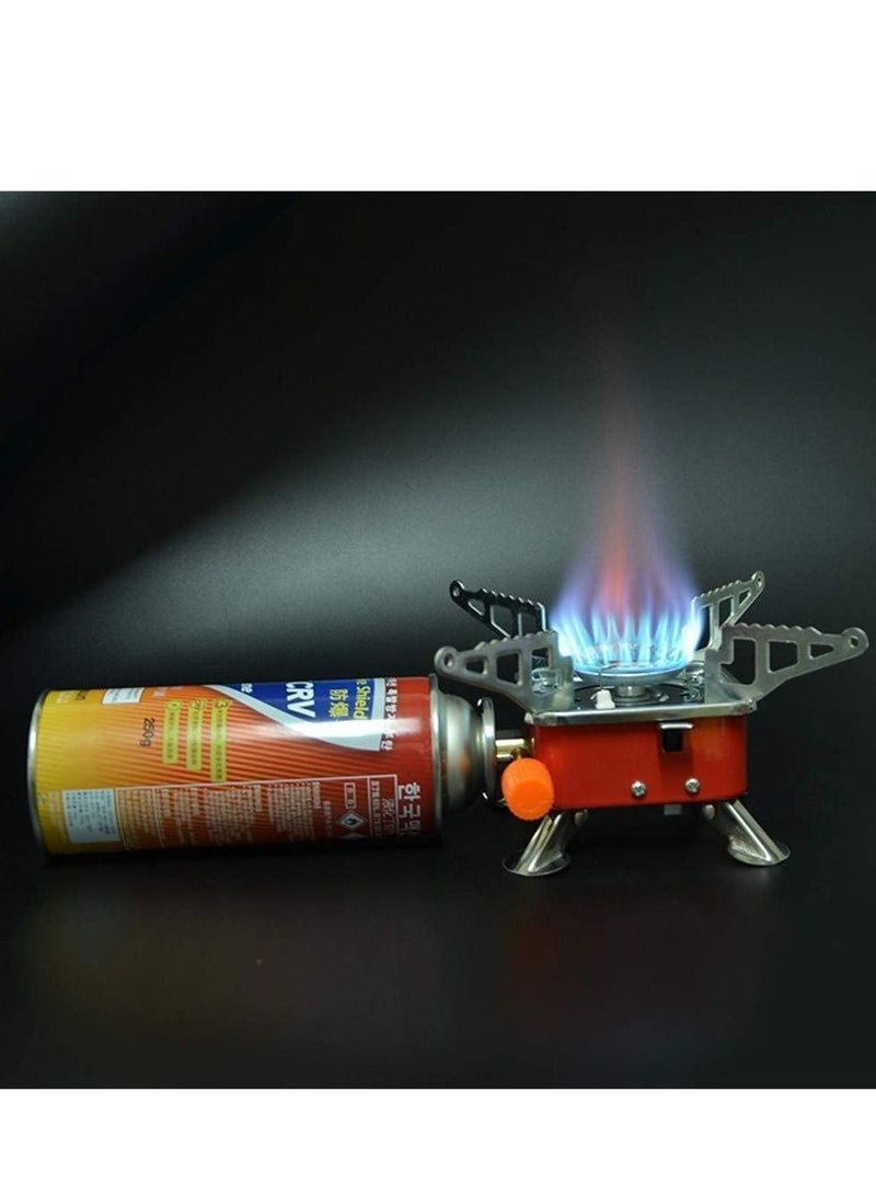 PAMEER Portable Gas Stove 2800 Watt Lightweight Butane Burner Foldable Camping Stove Burner with Electronic Ignition for Outdoors Hiking Backpacking Hunting Cooking  - Image 3