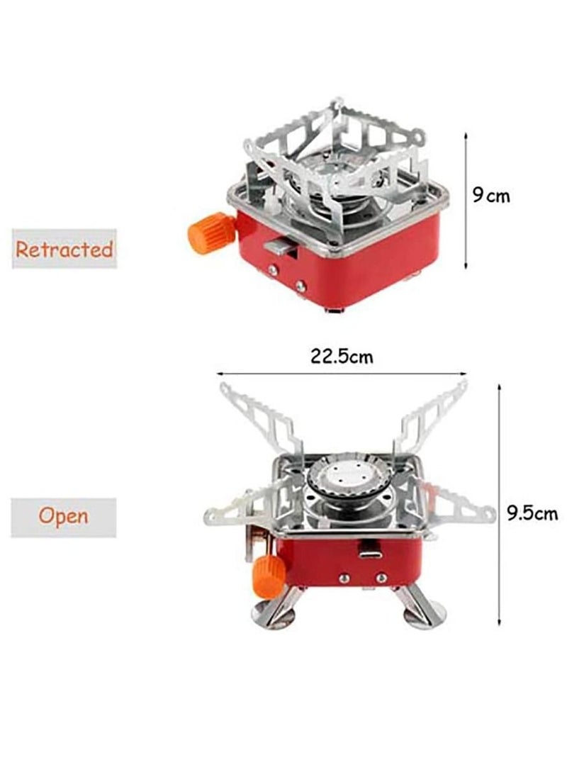 PAMEER Portable Gas Stove 2800 Watt Lightweight Butane Burner Foldable Camping Stove Burner with Electronic Ignition for Outdoors Hiking Backpacking Hunting Cooking  - Image 5