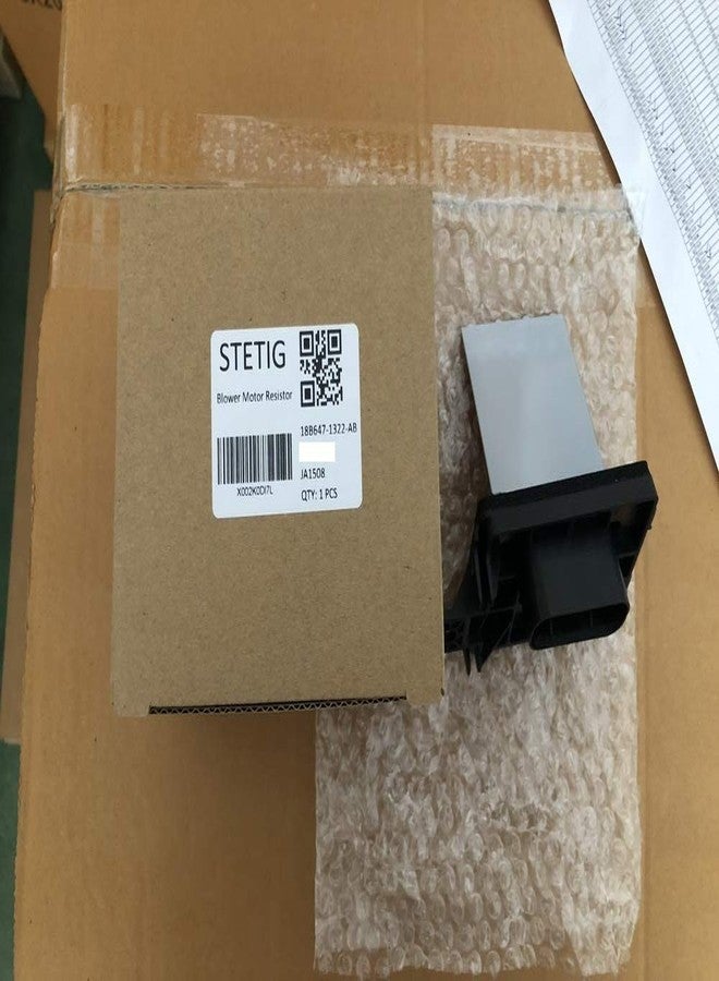 STETIG Manual Temp Control Blower Motor Resistor Fits 2006-2011 Milan - 2006-2012 Fusion - 2007-2012 MKZ Replace 4P1370 RU650 20450 YH1718 RU-650 YH-1718 6E5Z18591AA JA1508 - Image 2