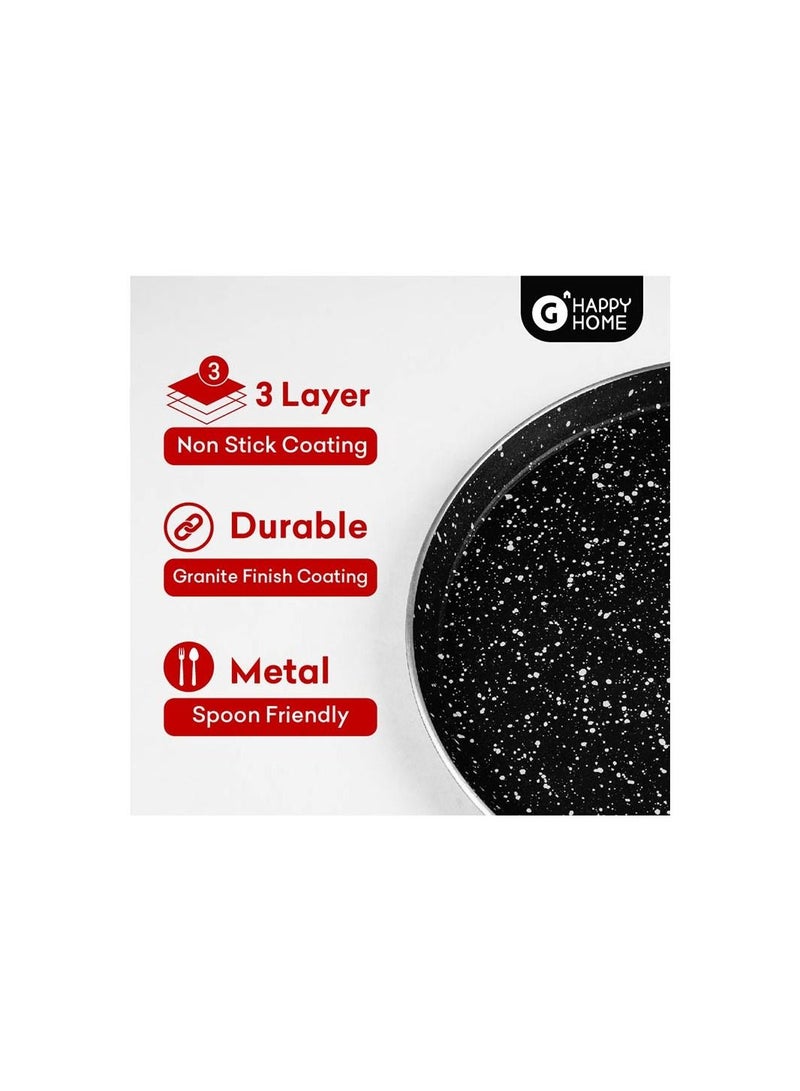 Happy Home G- Happy Home Dosa Tawa Non Stick 28CM with Induction base - Image 5
