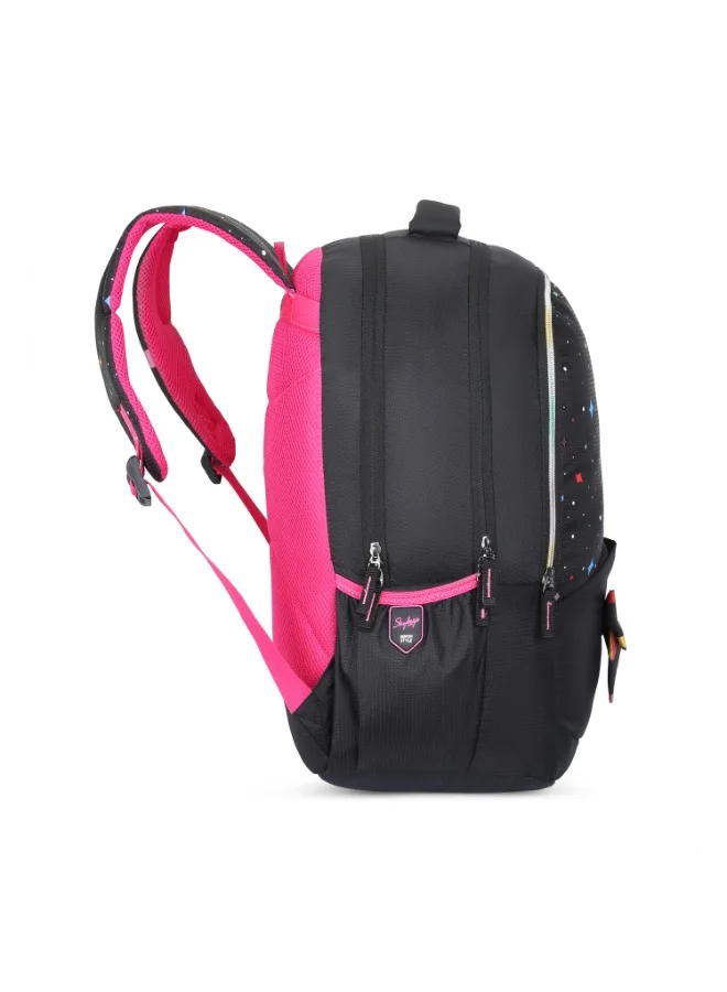 Skybags SKYBAGS KLAN 07 Unisex Black School Backpack - SK BPKLAS8BLK
