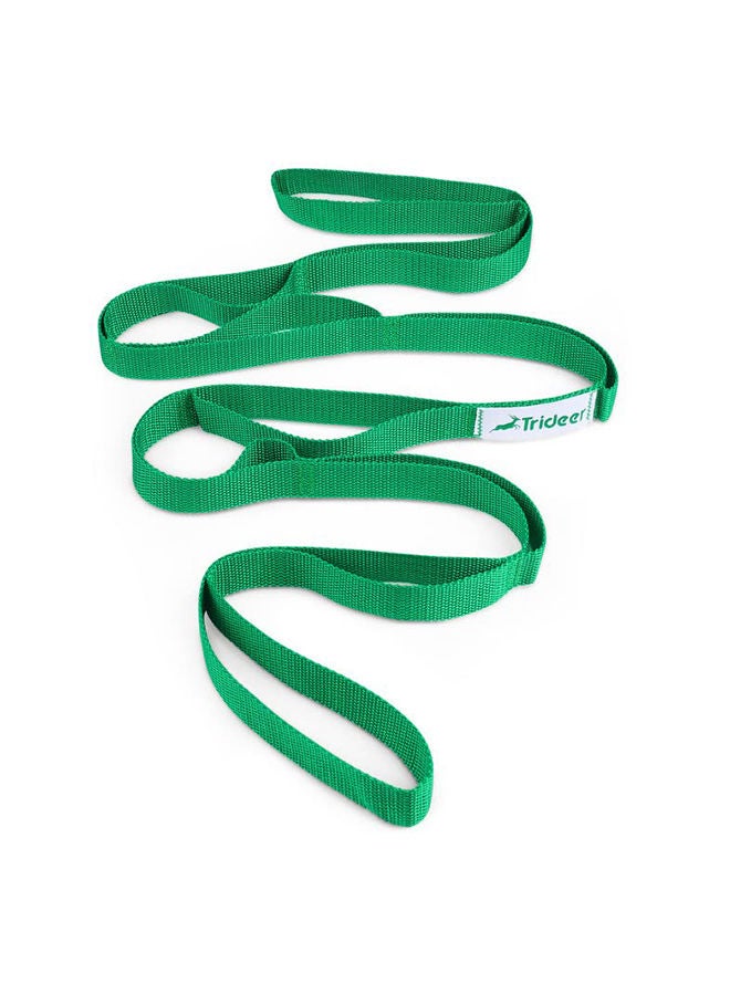 Trideer 10 Loop Stretching Strap Yoga Strap For Physical Therapy - Women And Men  - Image 1