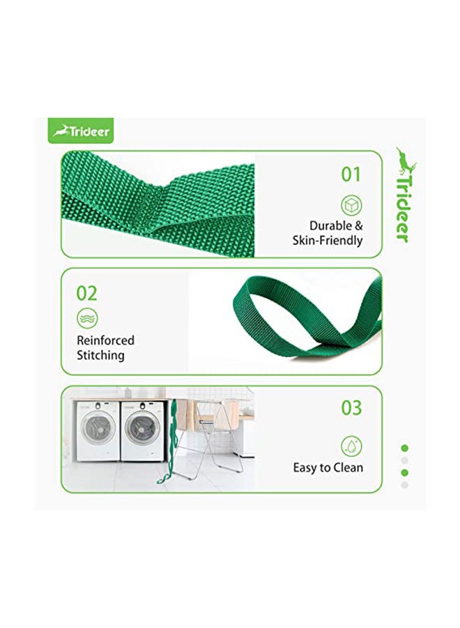 Trideer 10 Loop Stretching Strap Yoga Strap For Physical Therapy - Women And Men  - Image 4