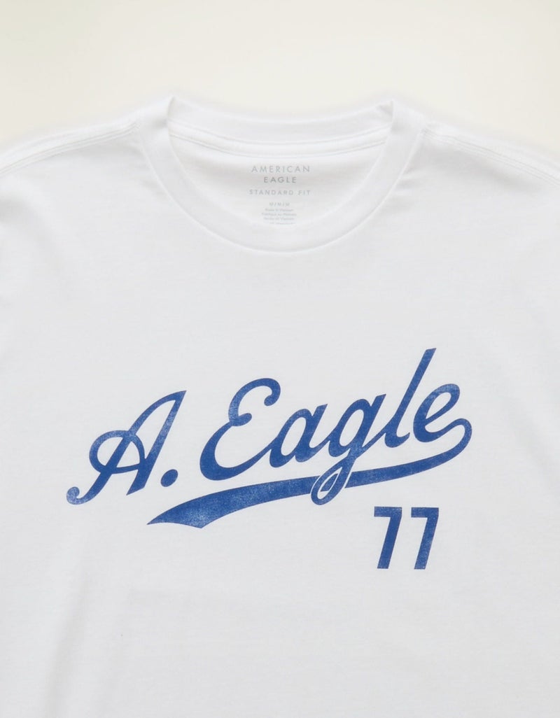 American Eagle AE Standard Fit Graphic Logo T-Shirt - Image 2