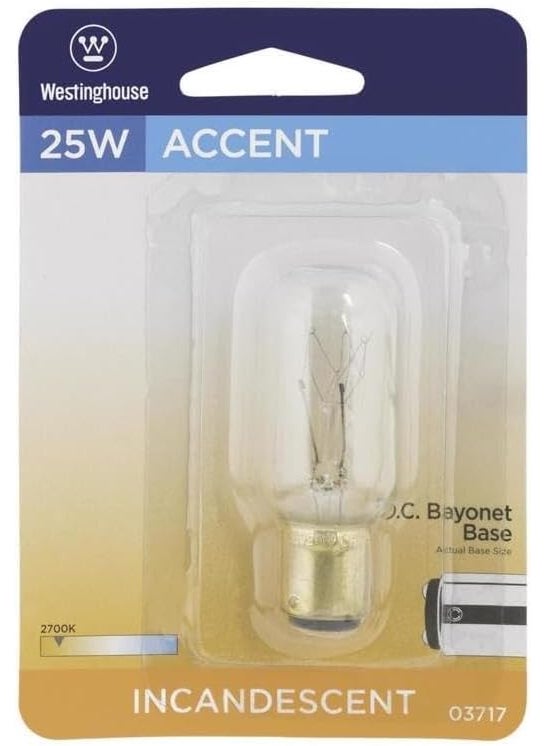 Westinghouse Westinghouse Lighting Corp 25watt T8 Clear Tubular Bulb  - Image 1