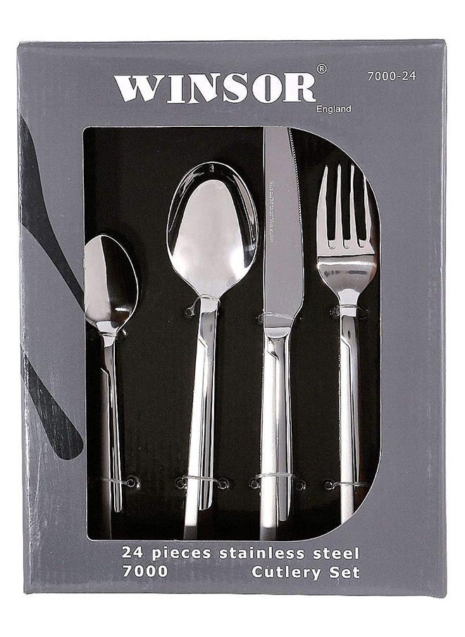 Winsor 24-Piece Stainless Steel Cutlery Set With Stand WR7000-24 - pzsku/ZC9B68F3EDFA0E9206DB6Z/45/_/1683289603/45afb2a3-089e-46a1-9a6c-555b4a83cb57