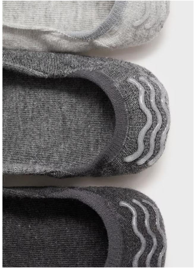 Mango Man 3 Pack Ankle Socks  - Image 2
