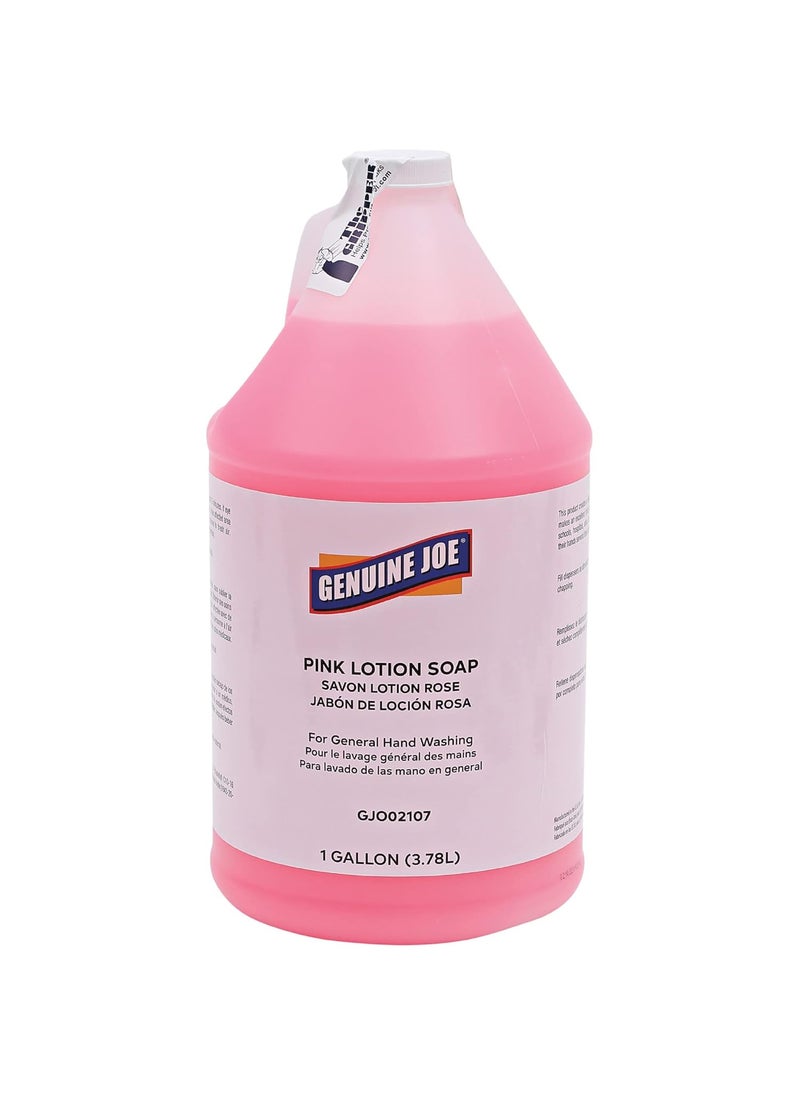Genuine Joe - Genuine Joe  GJO02107  Pink Lotion Soap - Image 1