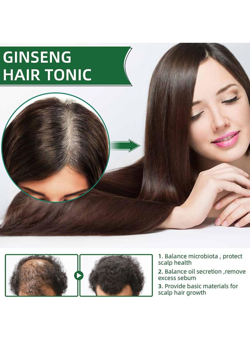 OUHOE - Ginseng Essence Moisturizing Hair Mist, Rapid Growth Hair Treatment 7 Day Hair Growth Serum Essence Oil Regrow, for Women & Men 100ML - Image 1