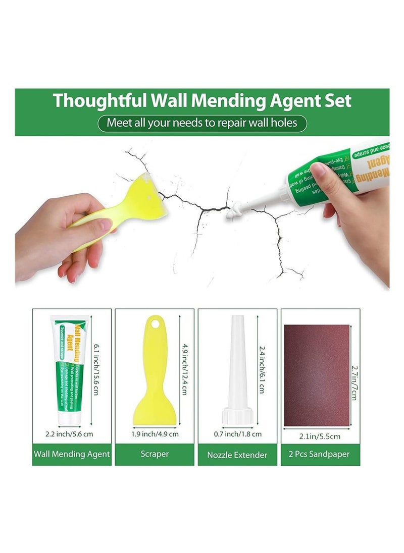 2 Pack Wall Mending Agen Wall Spackle Repair Paste Drywall Repair Kit and Wall Mending Agent Quick and Easy Solution for Drywall Repair - pzsku/ZC9B69A16B9FA4A351BAAZ/45/_/1681543385/03b67810-76f0-49f7-b845-f23256a5c0e6