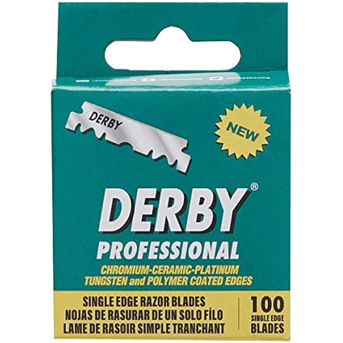 Derby 100 Professional Single Edge Razor Blades - Image 2