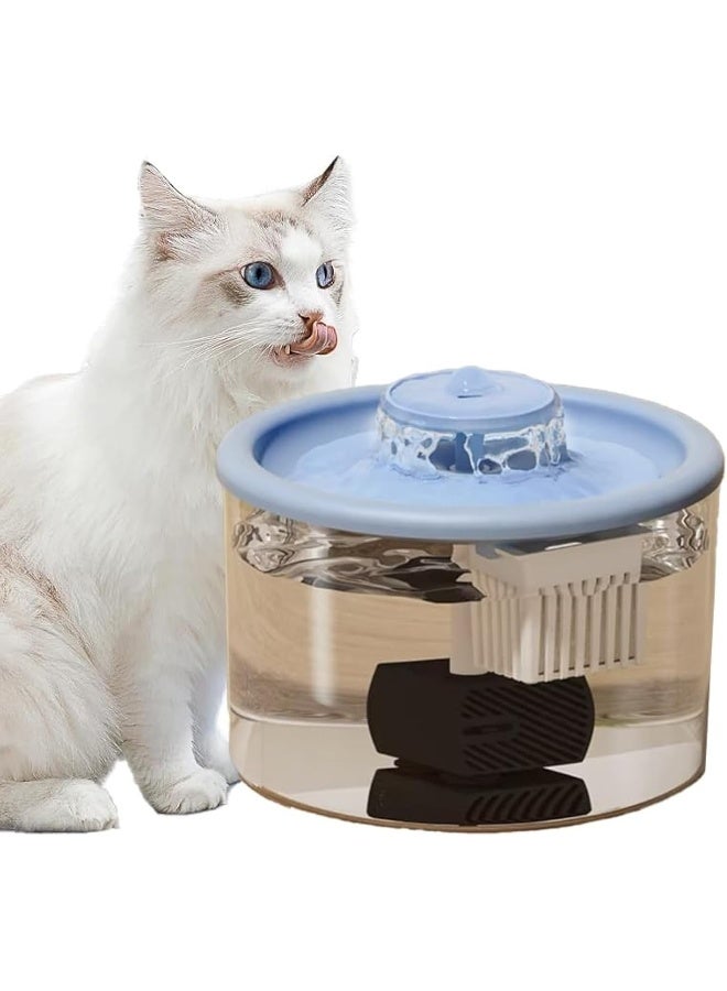NeoStyle Cat Water Dispenser, 1L Ultra Quiet Pet Water Dispenser, Intelligent Pet Water Dispenser with Automatic Circulation Filtration, Suitable for Cats, Dogs and Other Pets