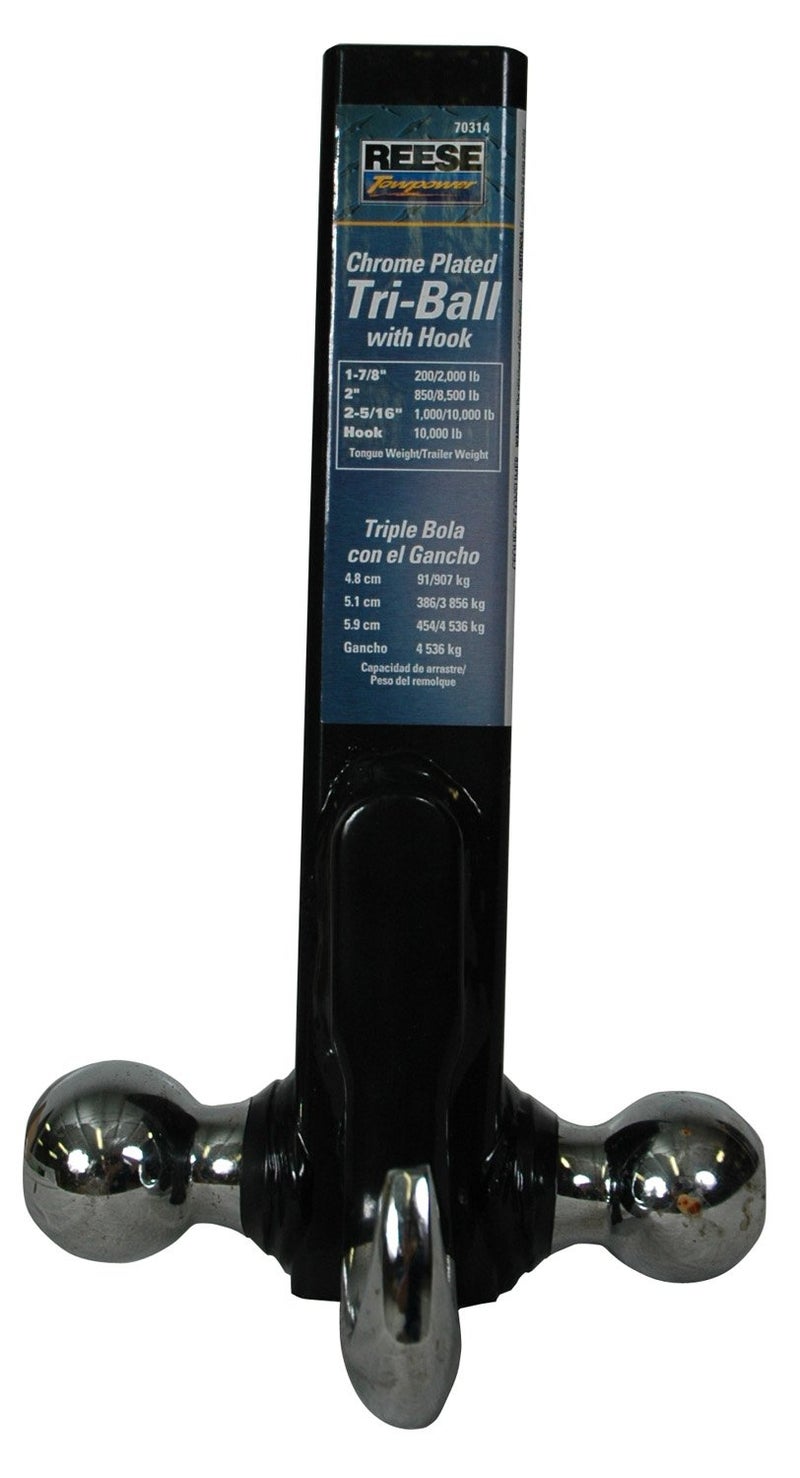 Reese 7031400 Tri-Ball Mount with Hook - Image 3