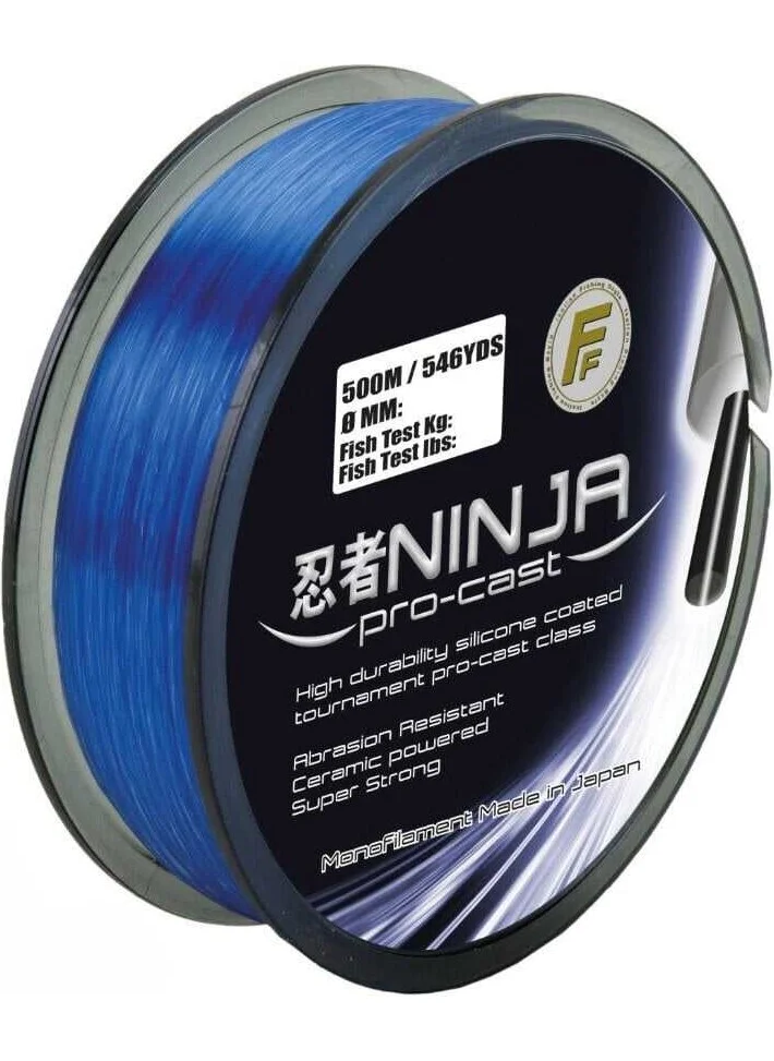 Lineaeffe Nınja Pro Cast 500MT Blue 0,30MM 11,90KG Blue