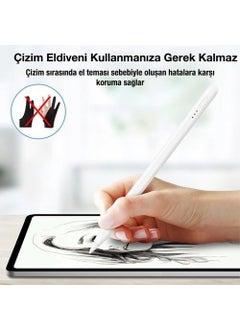 Coofbe Apple Pencil 2nd Generation iPad Mini 5th Generation Compatible Capacitive Stylus Pen, Active Version iPhone, iPad Touch Pen  - Image 2