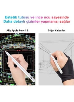 Coofbe Apple Pencil 2nd Generation iPad Mini 5th Generation Compatible Capacitive Stylus Pen, Active Version iPhone, iPad Touch Pen  - Image 3