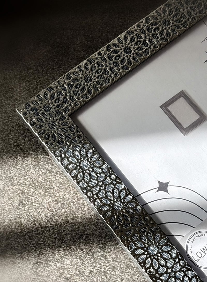 LOWHA Ornate Tabletop Picture Photo Frame with MDF Backing Includes Built-in Stand and Acrylic Front  - Image 3