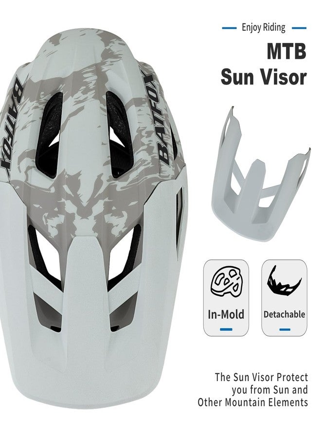 BATFOX Bike Helmet for Adult Men & Women - Adjustable Mountain & MTB & Road Bicycle Helmet (54-61cm) with Ultra-Light Ventilation - Image 5