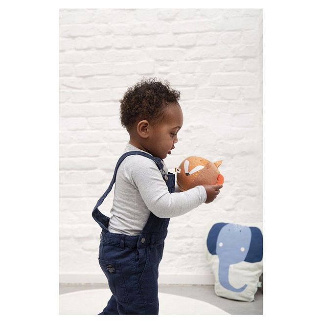 Trixie Mr. Fox Orange Activity Ball for Babies, Soothing Sleep Aid, Teether, Cotton & Polyester, 18x20cm - Image 2