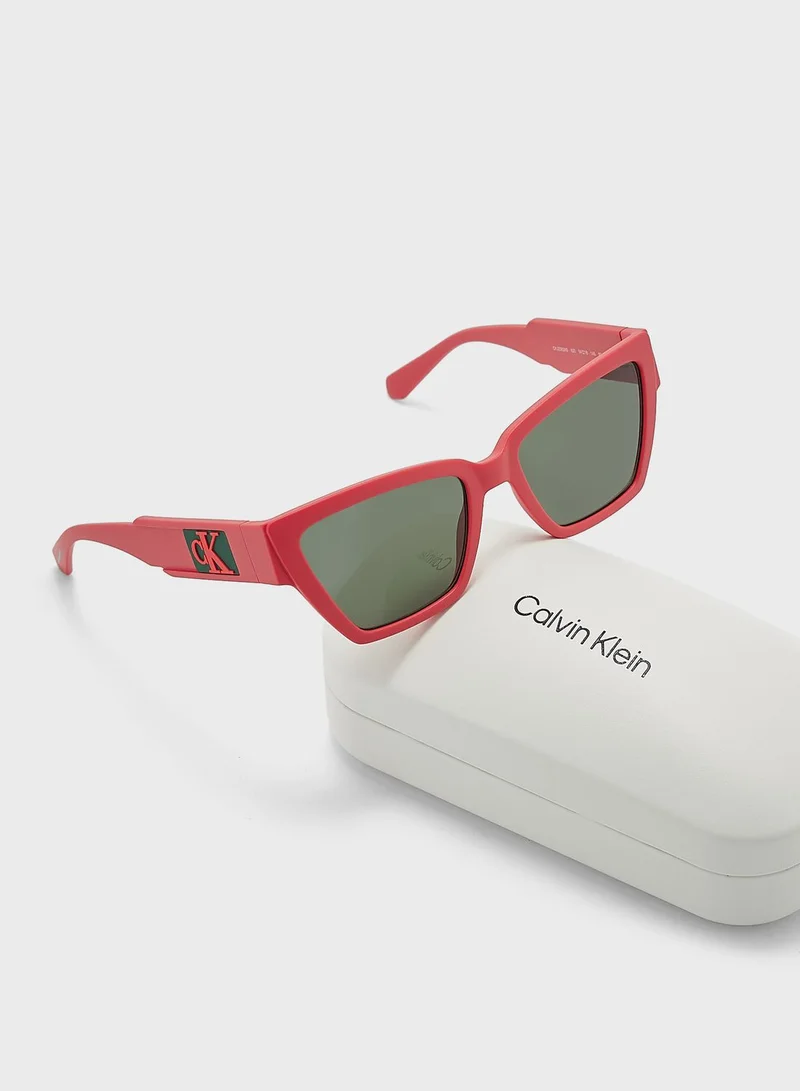 Calvin Klein Jeans Cat Eye Shape Sunglasses