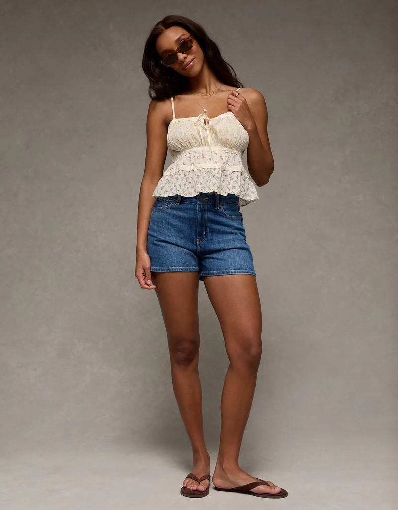 American Eagle AE Patchwork Cami