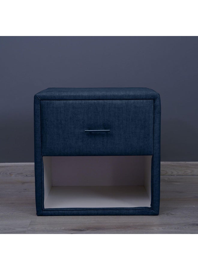 Pan Home Emirates Single Drawer Night Stand-Chanel~Navy Blue  - Image 3