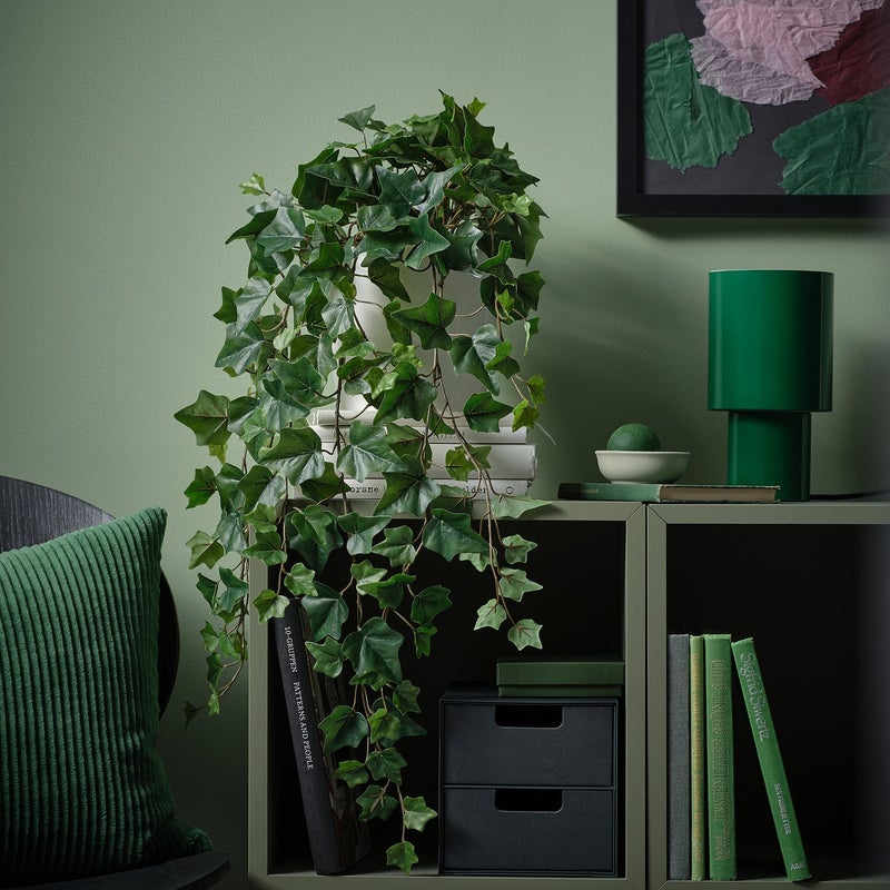 FEJKA Artificial Potted Hanging Ivy Plant, In/Outdoor, 15 cm Pot - Image 2