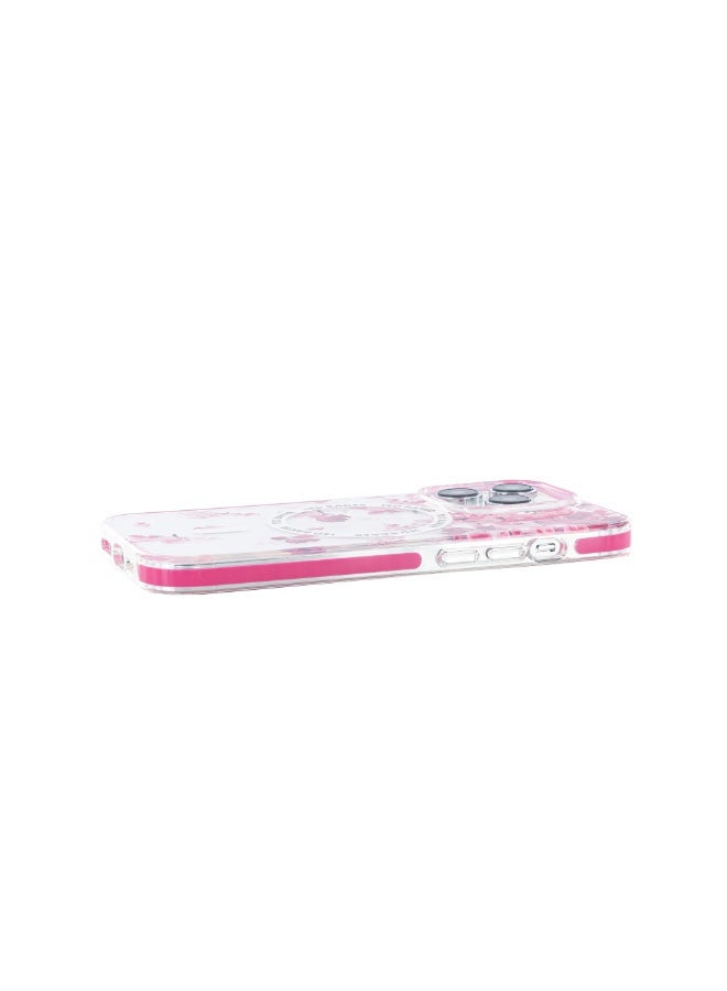 Ted Baker iPhone 15 Pro Antishock & Magsafe Case - Scattered Flowers  - Image 3