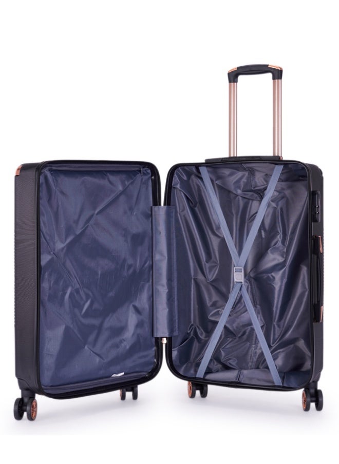 LIMRA - A travel bag set consisting of 6 luggage bags Black color, size 32"/28"/24"/20"/15"/12 inches - Image 1