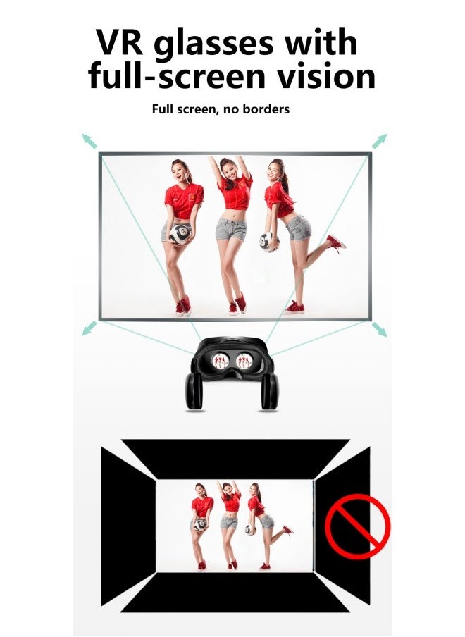 M MIAOYAN - VR glasses mobile phone special game 3D movie reality helmet magic lens Dai Yuanshi new glasses smart - Image 1