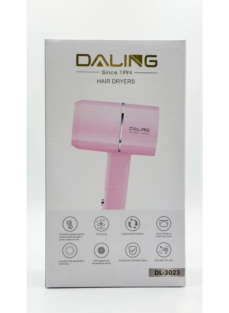 دالينغ DALING Professional 1400W High-Performance Hair Dryer with Intelligent Heat Control - Image 1