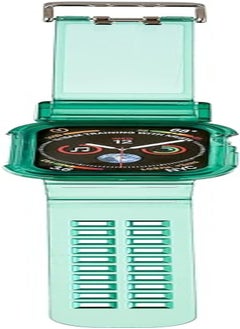 Fashion watch band with screen case 38/40 mm for apple watch-green