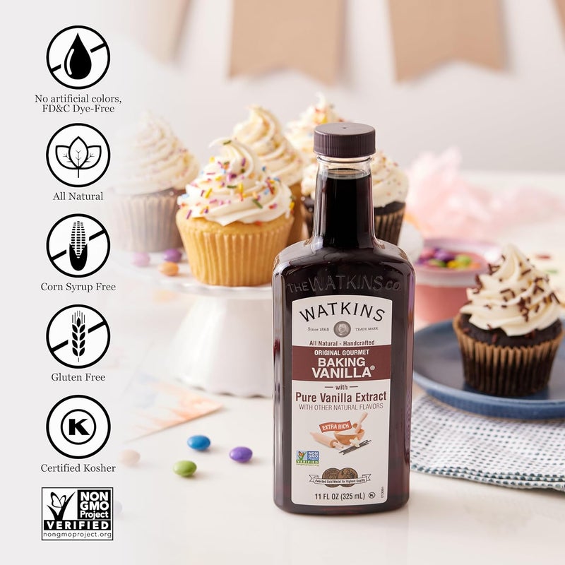 Watkins Original Gourmet Baking Vanilla Extract - 11 Fl Oz - Image 4