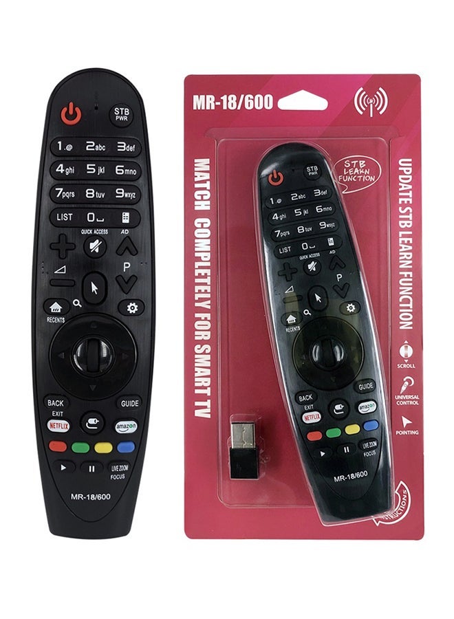 JAJEEK TV Remote Control For LG Magic Smart Black